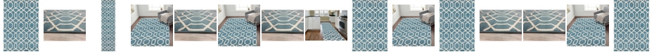 Main Street Rugs Home Alba Alb304 Blue Area Rug Collection